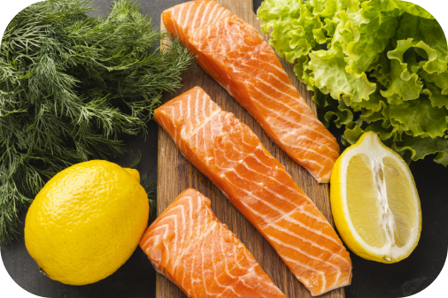 saumon - aliment anti stress