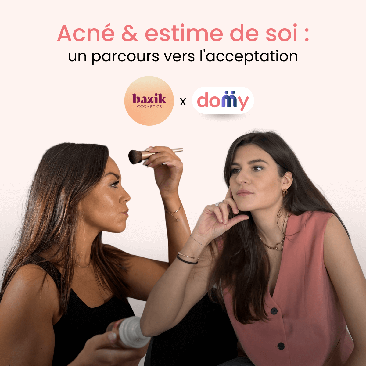 acné acceptation de soi bazik cosmetics domy bb crème