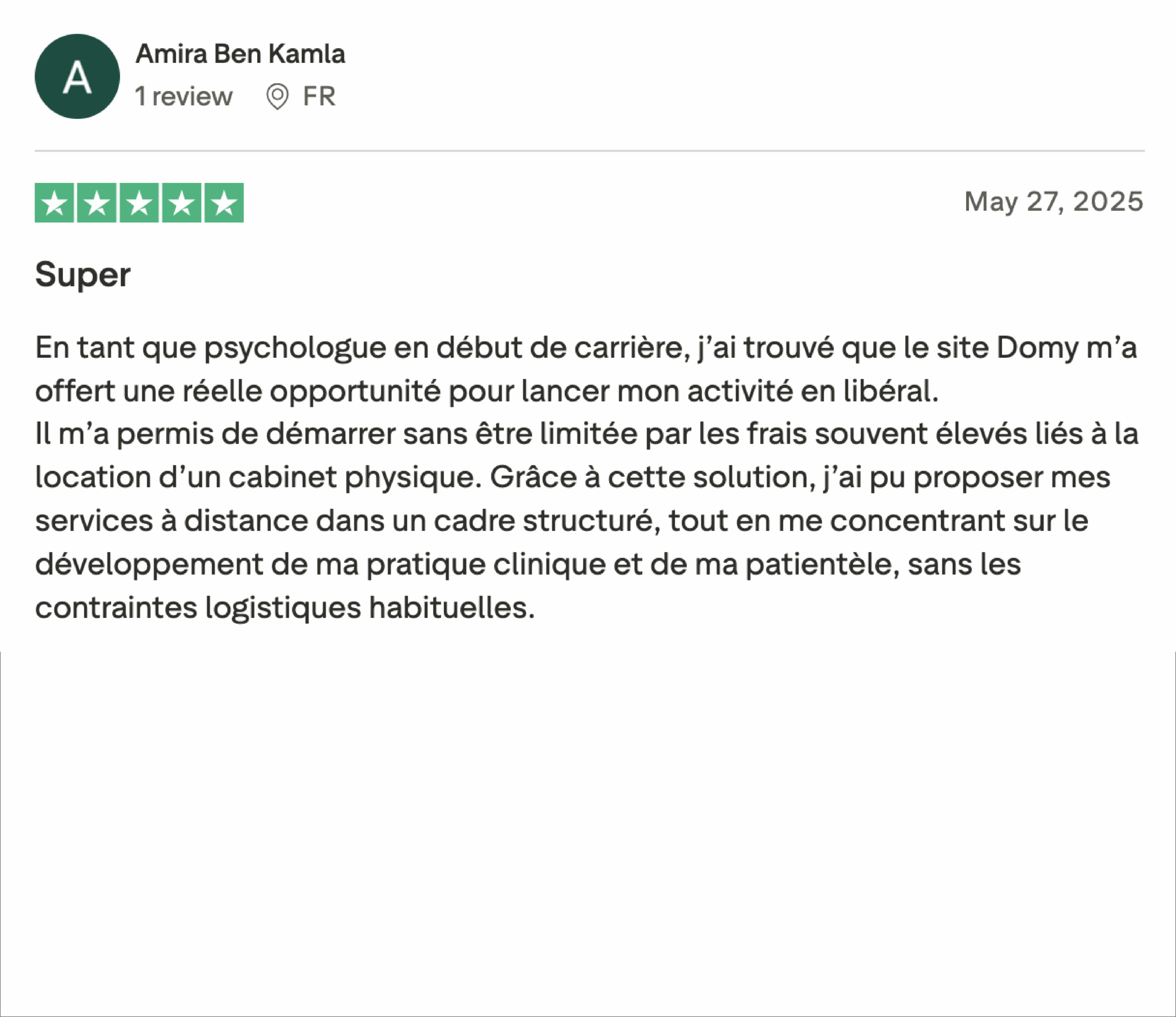 logiciel psychologue domy