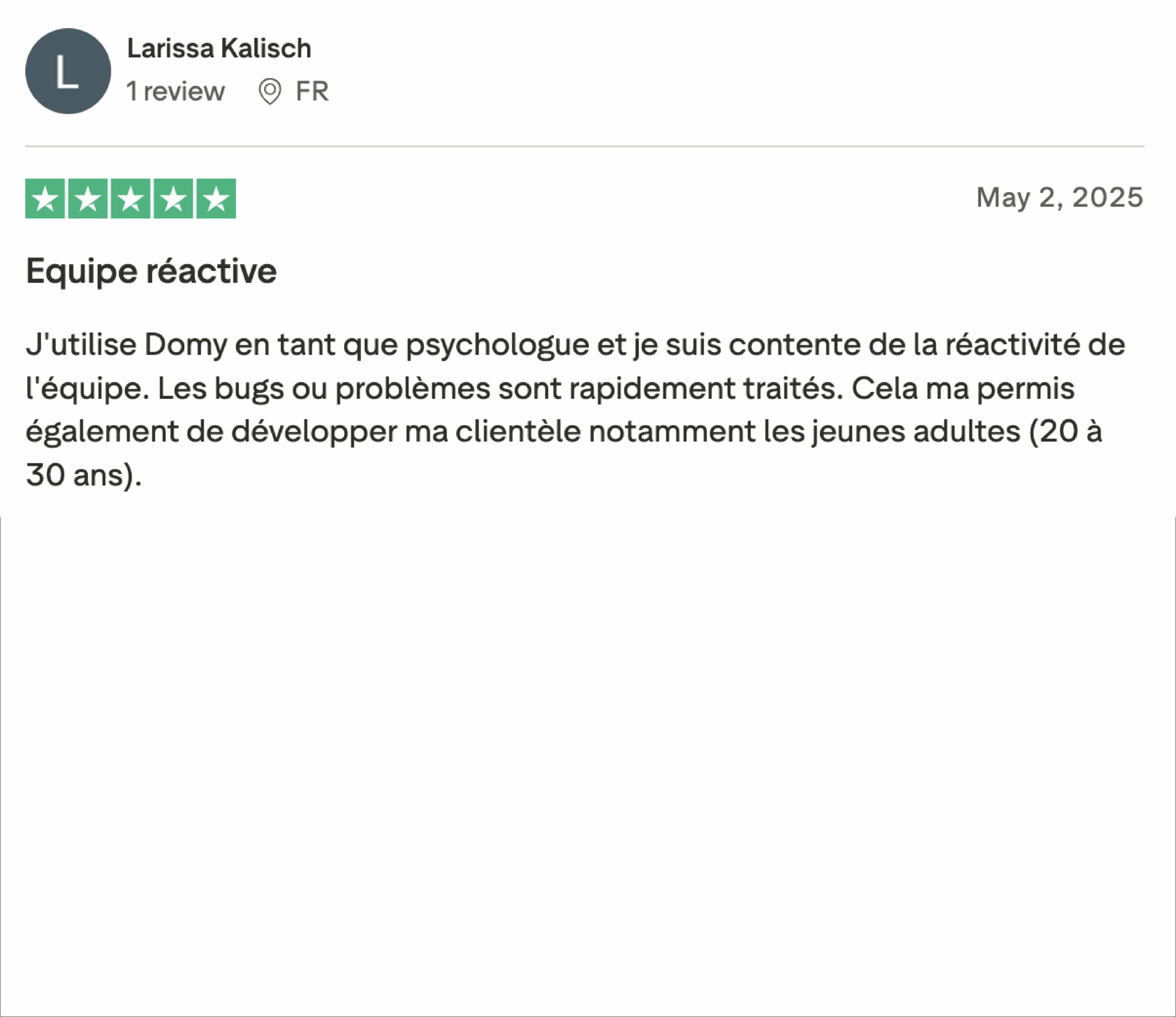 logiciel psychologue domy