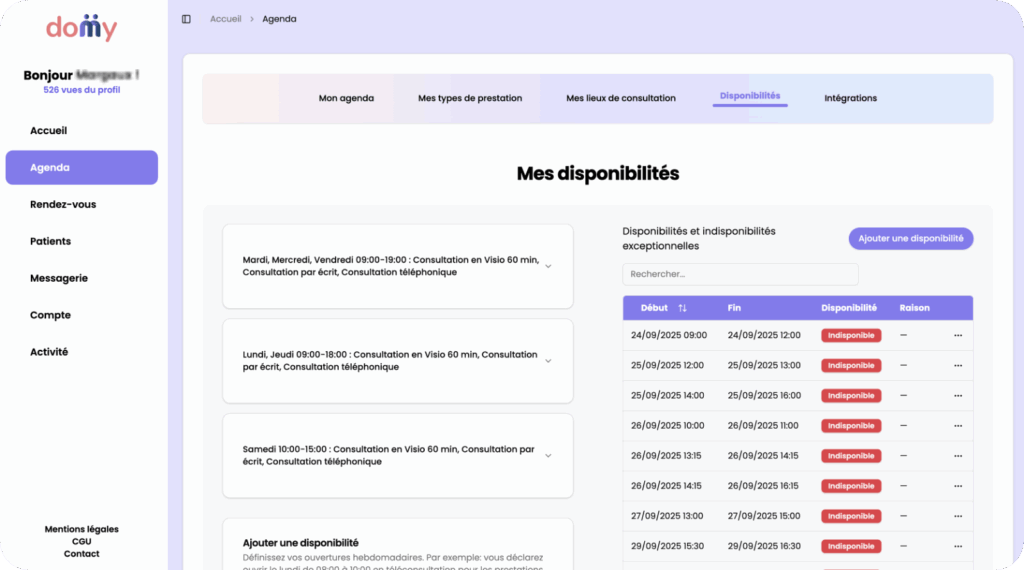logiciel pour psychologue